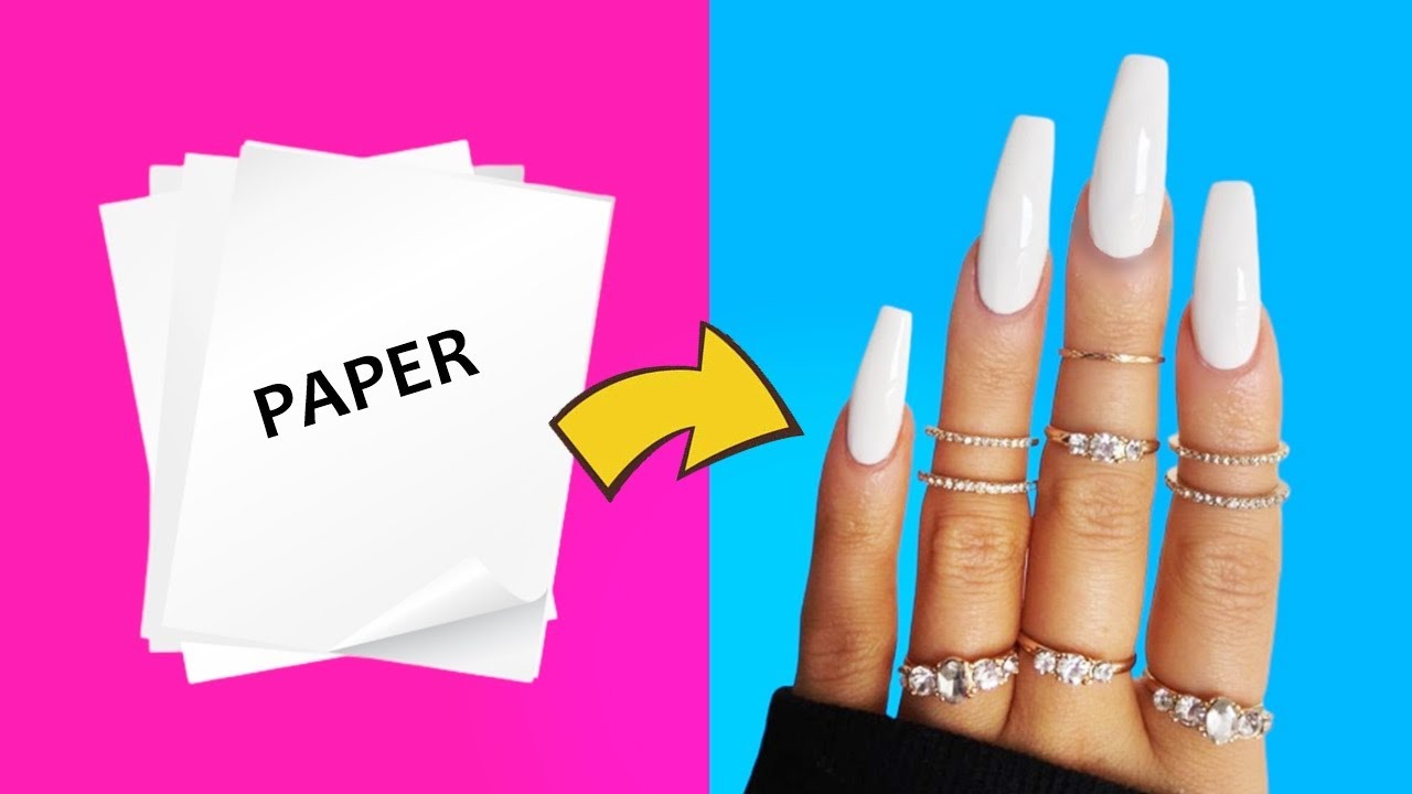 How to Easily Create Paper Nails at Home?